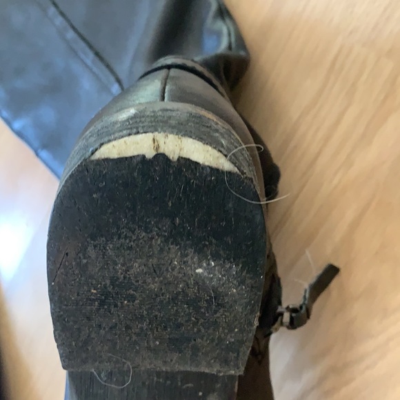 Loft Over the knee black boots - Picture 6 of 9